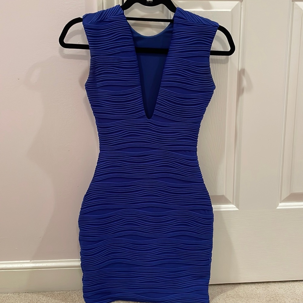 Bec & Bridge Mini V-neck dress
